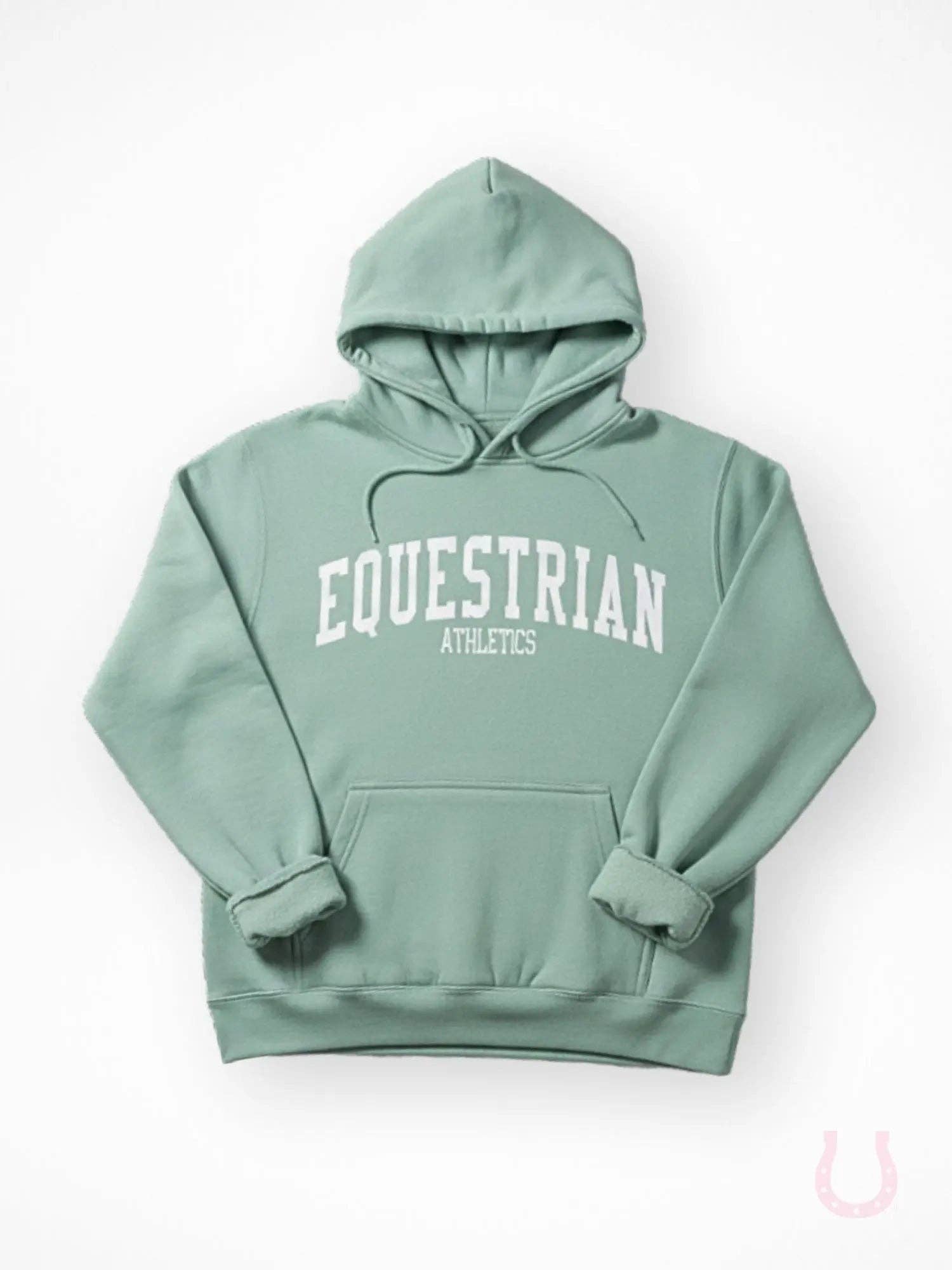 Equestrian Athletics Hoodie (Sea Foam): S