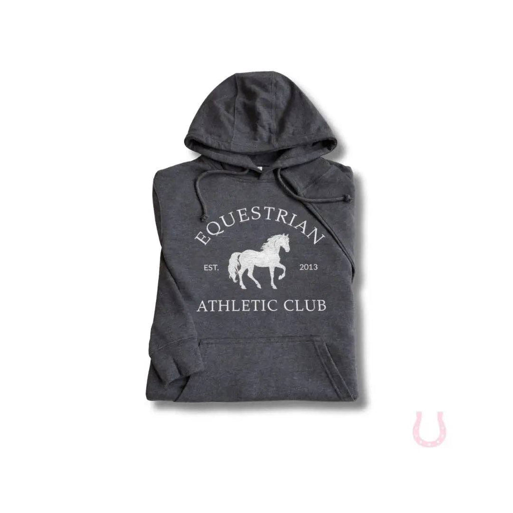Equestrian Athletic Club Hoodie (Charcoal): S