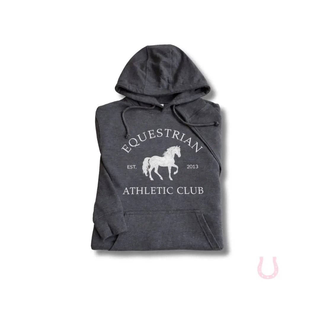Equestrian Athletic Club Hoodie (Charcoal): S